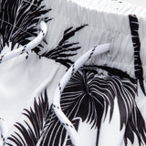 Ensemble — chemise à imprimé palmiers & short de bain à imprimé palmiers