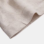 Ensemble — chemise utilitaire à poches en lin et viscose & pantalon en lin à jambe droite