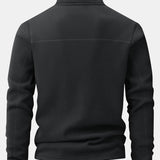Ensemble — sweat polaire à col zippé & pantalon polaire à jambe droite