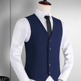 SLEEVELESS BUTTON SHIRT FOR MEN