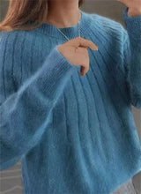 Hortense | Pull en maille moelleuse à col rond