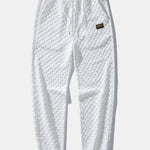 Ensemble — sweat jacquard à damier et col zippé & pantalon de jogging