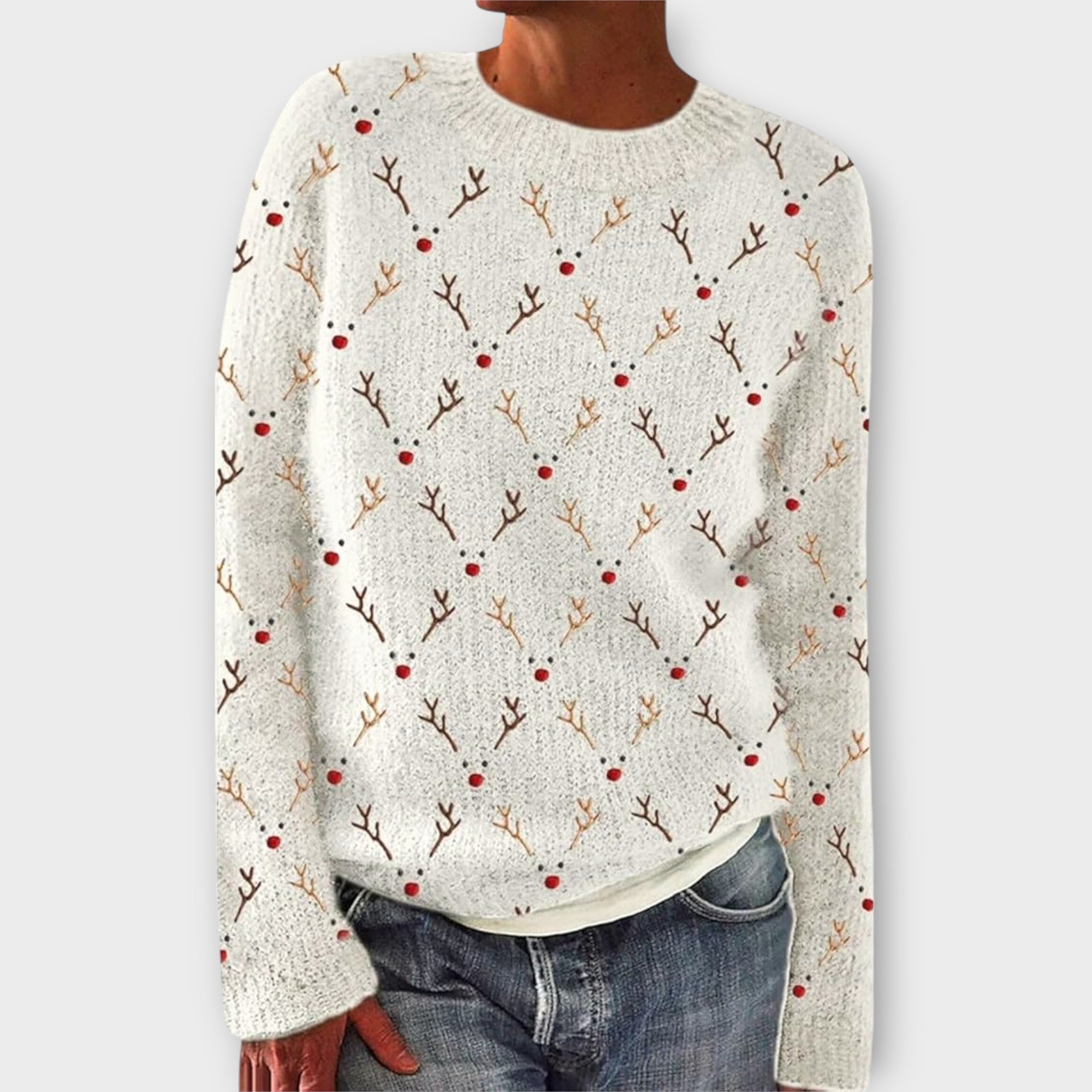 Pull de Noël aux Rennes