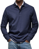 LUXURY LONG-SLEEVED POLO