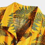 Ensemble Capucine — chemise à imprimé plantes tropicales & short de bain