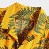 Ensemble Capucine — chemise à imprimé plantes tropicales & short de bain