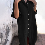 Pierrette | Robe-chemise ample et fluide