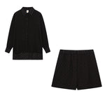 Elizabeth - Ensemble Chemise et Shorts Léger