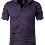 SPORT PRINT POLO SHIRT FOR MEN
