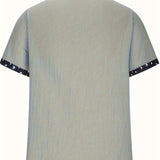 LAPEL SUMMER SHIRT FOR MEN