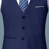 V-NECK SKINNY VEST FOR MEN