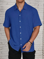 BUTTON FRONT SHIRT FOR MEN