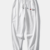 Ensemble — sweat à col rond coupe décontractée à imprimé rayé Paris & pantalon de jogging