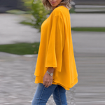 Marion | Blouse à double ourlet et col zippé