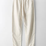 Ensemble Capucine — chemise gaufrée & pantalon en lin à jambe droite
