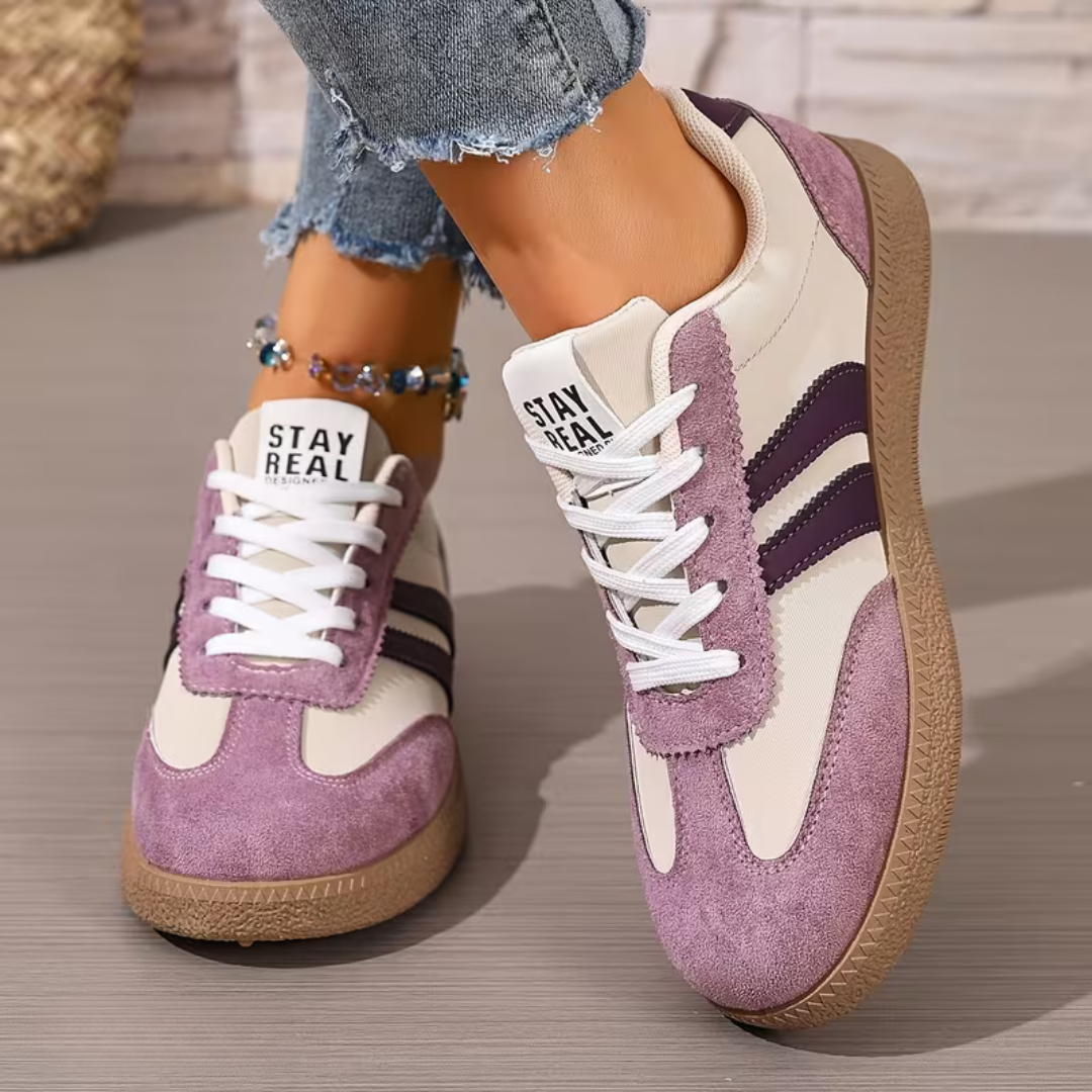 Milana™ Orthopedic Comfort Shoes Violet, photo studio
