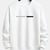 Ensemble — sweat à col rond à imprimé rayé & pantalon de jogging