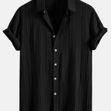 Ensemble Capucine — chemise texturée froissée & short texturé froissé à cordon
