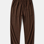 Ensemble Améline — sweat à col polo en velours côtelé contrastant & pantalon en velours côtelé