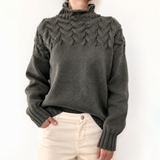Magali | Pull à col roulé confortable