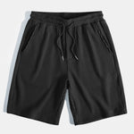Ensemble — polo gaufré à col V & short gaufré en maille à cordon