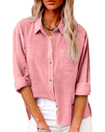 Martine | Chemise ample à poche poitrine