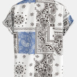 Ensemble Bérénice — chemise à imprimé paisley & short de bain