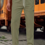 Pantalon Mitchell — décontracté à jambe droite