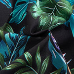 Ensemble Capucine — chemise à imprimé plantes tropicales & short de bain à cordon