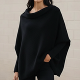 Aurélie | Pull ample à épaules dénudées