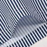 Ensemble — chemise à imprimé nautique & short de bain à rayures verticales et cordon
