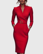 La Robe Maxi Power Ceinturée