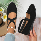 Julie | Ballerines orthopédiques à brides croisées