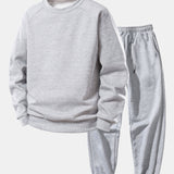 Ensemble Améline — sweat basique à col rond & pantalon de jogging