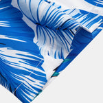 Ensemble — chemise à imprimé feuilles tropicales & short de bain mi-long à cordon