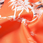 Ensemble — chemise à imprimé flore tropicale et palmiers & short de bain