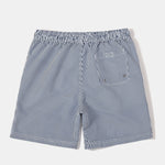 Ensemble — chemise à imprimé nautique & short de bain à rayures verticales et cordon
