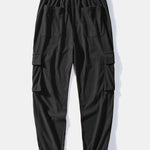 Ensemble — chemise à capuche à carreaux en velours côtelé & pantalon cargo de jogging en velours côtelé à cordon