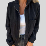 Delphine — Gilet zippé doux