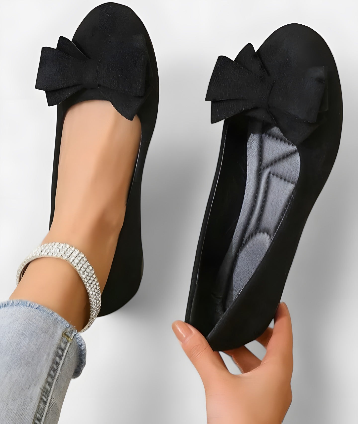 Everly | Sandales orthopédiques femme confortables Noir