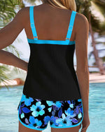 Ensemble Tankini Deux Pièces Élégant