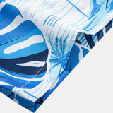 Ensemble — chemise à imprimé feuilles tropicales & short de bain à cordon