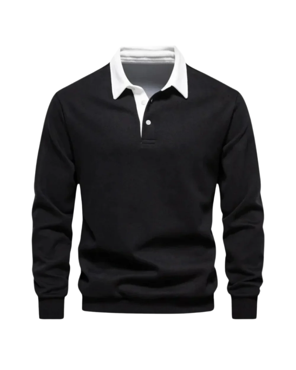 KNIT POLO SWEATER FOR MEN