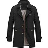 LONG BUSINESS WINDBREAKER FOR MEN