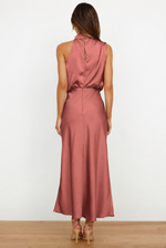 Alixe | Robe de soirée à jupe fluide