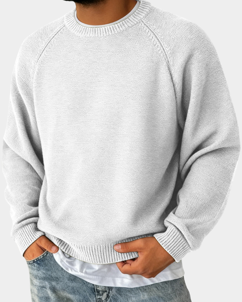 Evander | Simple crewneck sweater