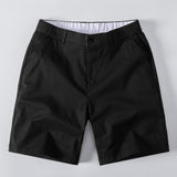 Ensemble — polo côtelé en maille à col Johnny et bordure contrastante & short chino