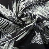 Ensemble Améline — chemise à imprimé plantes tropicales & short de bain à cordon