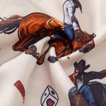 Ensemble — chemise à imprimé western & short de bain à cordon