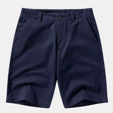 Ensemble — polo en maille texturée contrastante à col V & short chino en coton